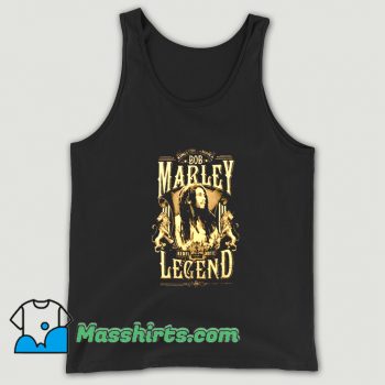 Bob Marley Rond Rebel Legend Tank Top