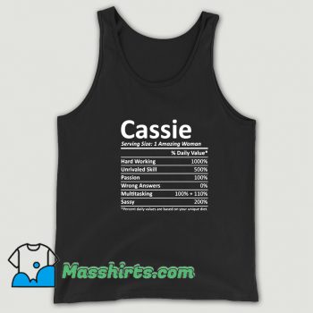 Cassie Serving Amazing Woman Tank Top