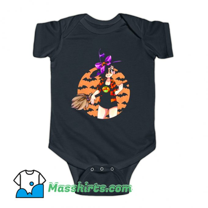 Cheap Cassie Witch Happy Halloween Baby Onesie