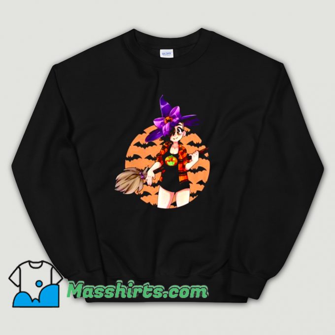 Cassie Witch Happy Halloween Sweatshirt