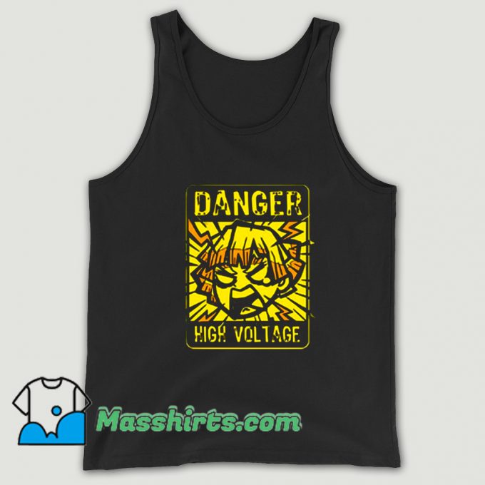 Danger Demon Anime Lighting Slay Tank Top