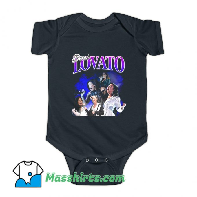 Demi Lovato American Singer Baby Onesie