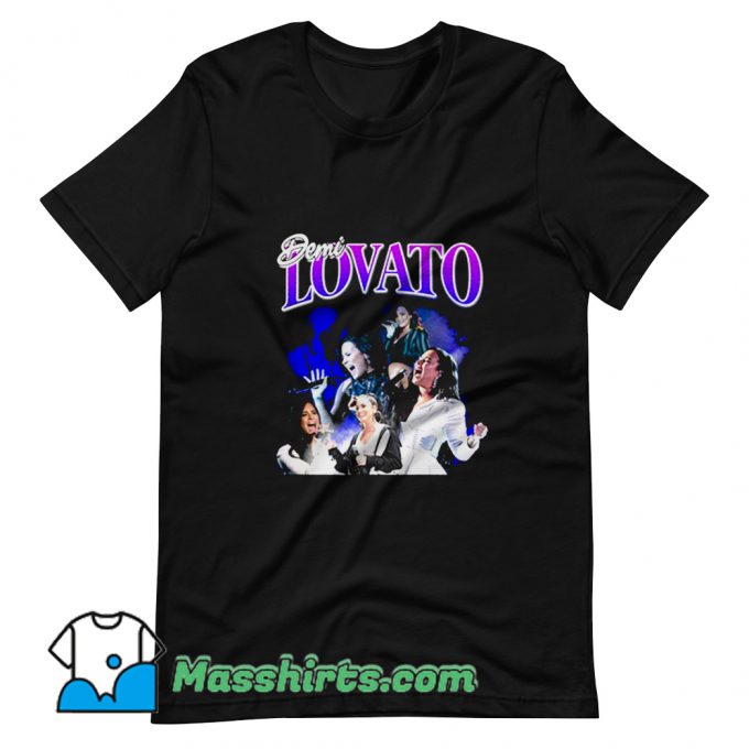 Demi Lovato American Singer T Shirt Design