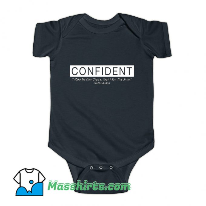 Demi Lovato Confident Album Baby Onesie