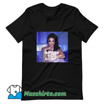 Demi Lovato Sorry Not Sorry Music T Shirt Design