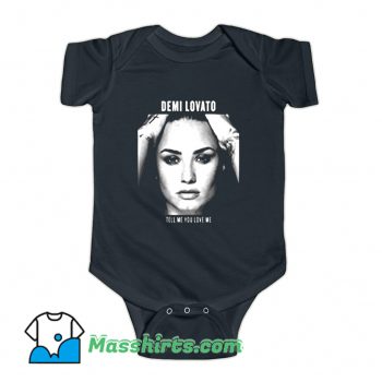 Demi Lovato Tell Me You Love Me Baby Onesie On Sale