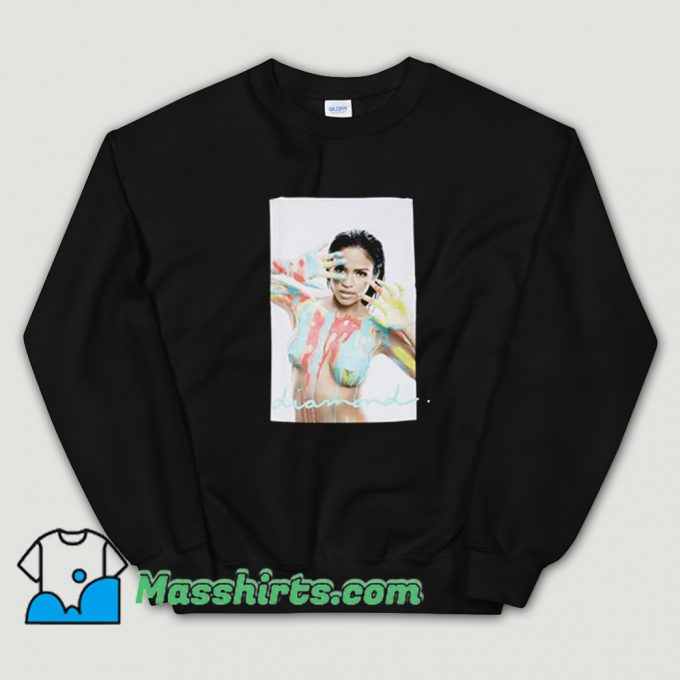 Diamond Cassie Neon Rays Sweatshirt