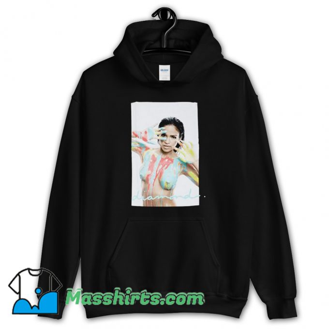 Diamond Cassie Neon Rays Hoodie Streetwear