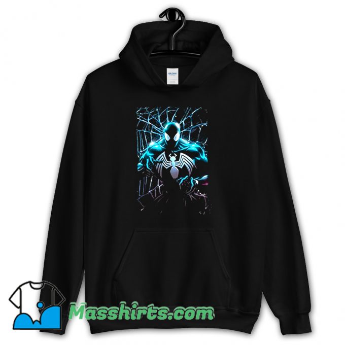 Gleaming Venom Spider Man Marvel Hoodie Streetwear