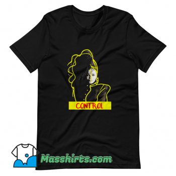 Janet Jackson Control T Shirt Design