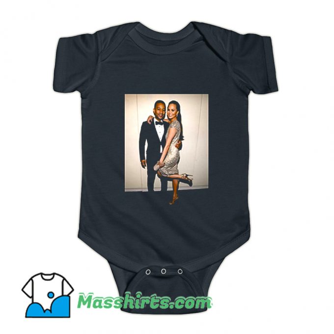 John Legend Music All Of Me Baby Onesie