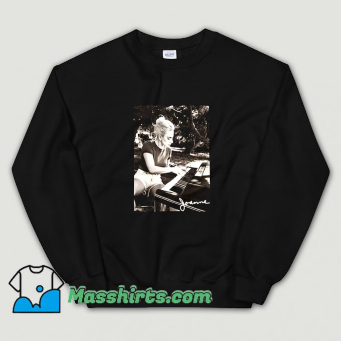 Cool Lady Gaga Joanne Piano Sweatshirt