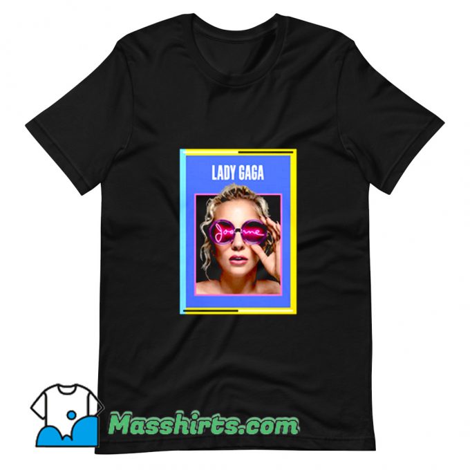Cheap Lady Gaga Joanne World Tour T Shirt Design