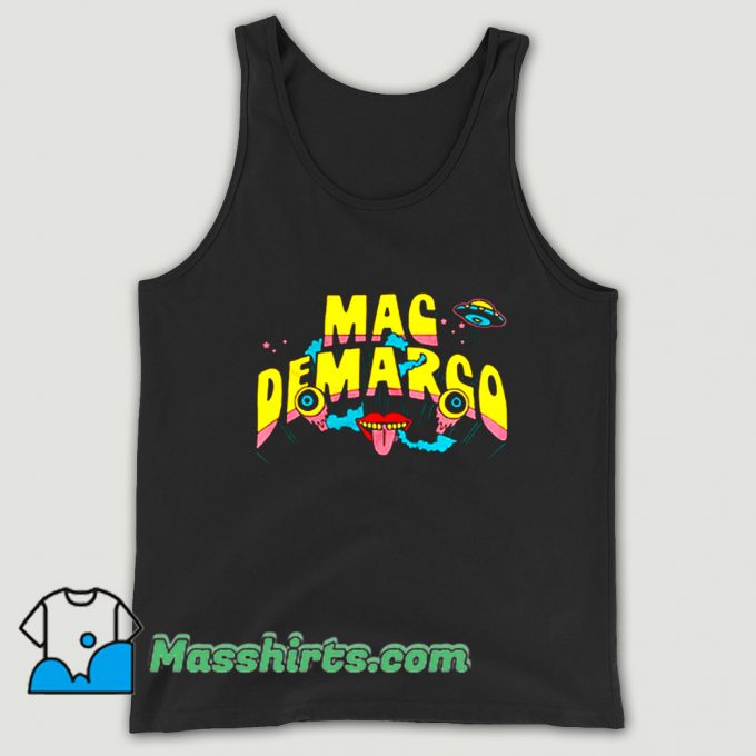 Cheap Mac DeMarco Aesthetic Logo Tank Top