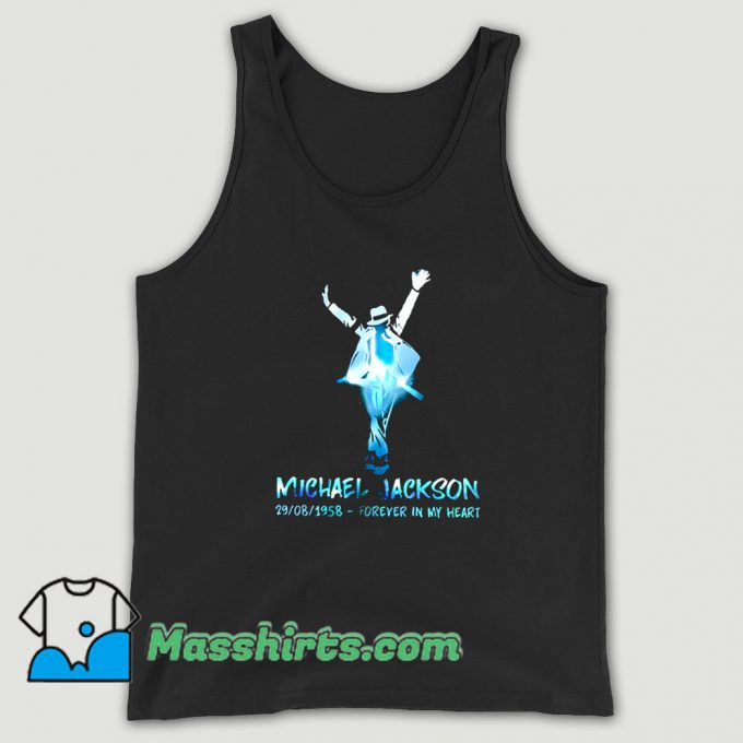 Michael Jackson Forever In My Heart Tank Top