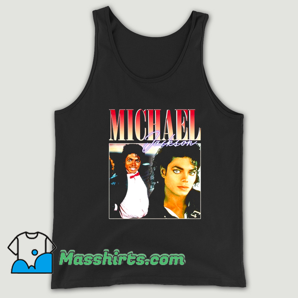 Funny Michael Jackson Photos Tank Top By 