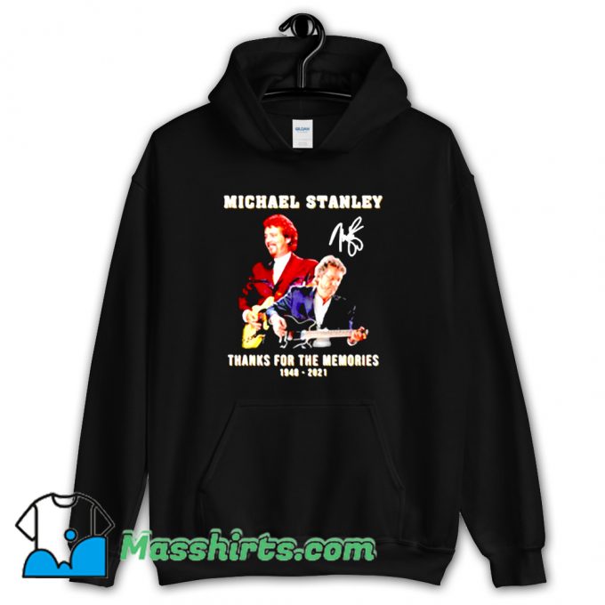 Michael Stanley For The Memories Signature Hoodie Streetwear