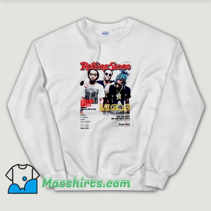 Funny Migos Rolling Stones Cover Sweatshirt