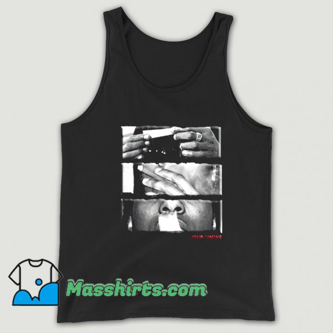 Rap Asap Rocky Smoke Hip Hop Tank Top