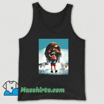 Rapper Rick Ross Jaws Parody Tank Top