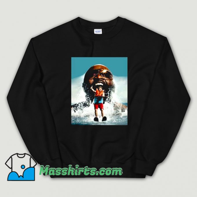 Cool Rapper Rick Ross Jaws Parody Sweatshirt