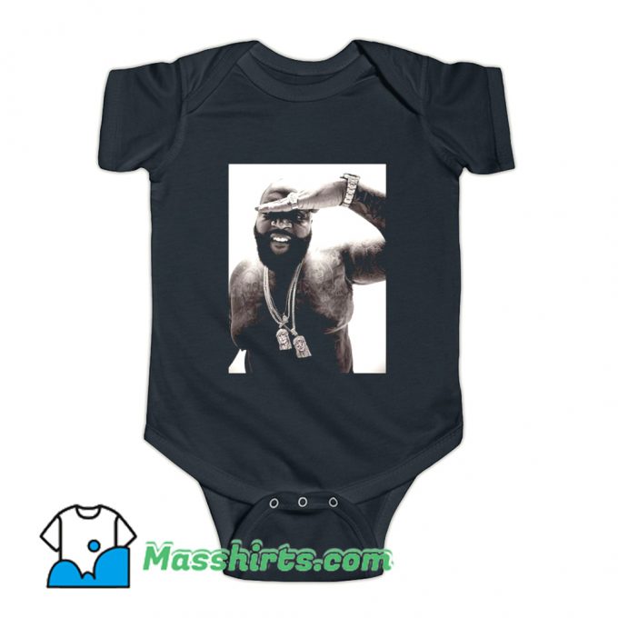 Rick Ross Hip Hop Rapper Baby Onesie