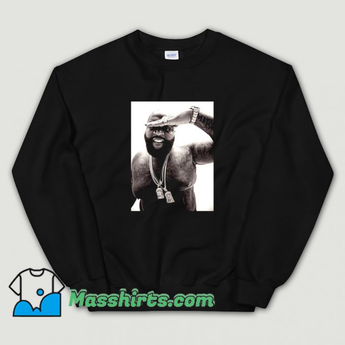 Rick Ross Hip Hop Rapper Sweatshirt On Sale