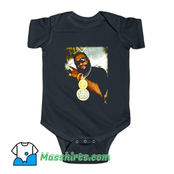 Rick Ross Maybach Music Hip Hop Rap Baby Onesie