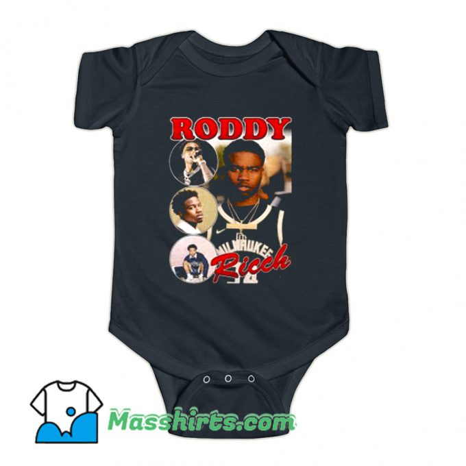 Cool Rap Photos Hip Hop Roddy Ricch Baby Onesie