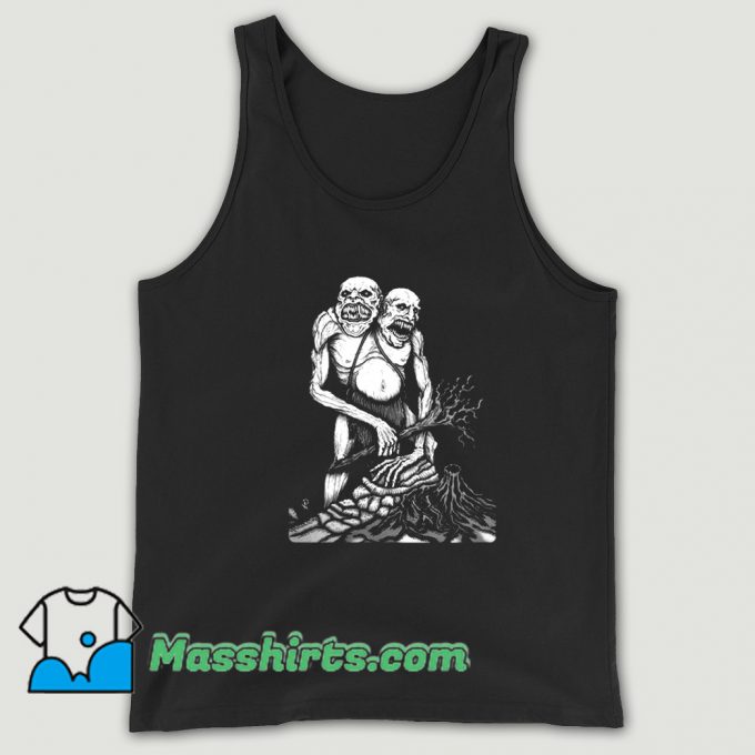 Scary Zombie Hide & Seek Horror Tank Top