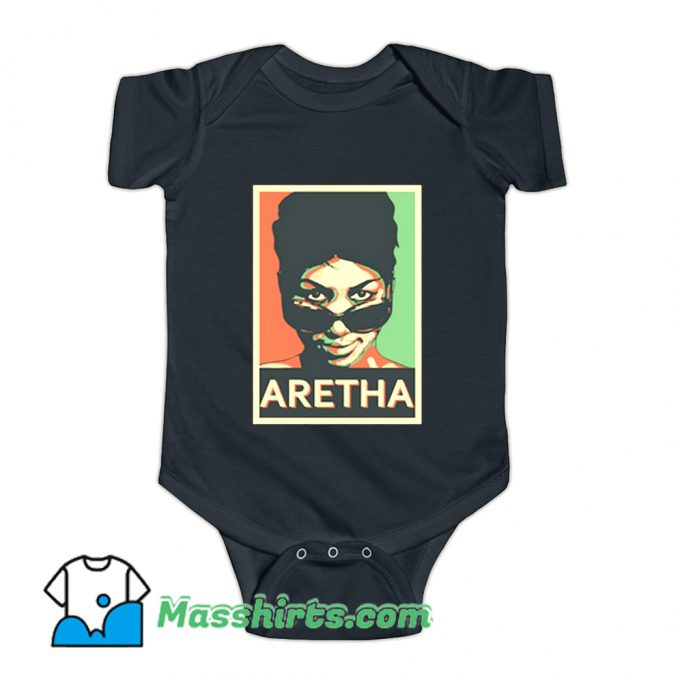 Shades Aretha Franklin Baby Onesie