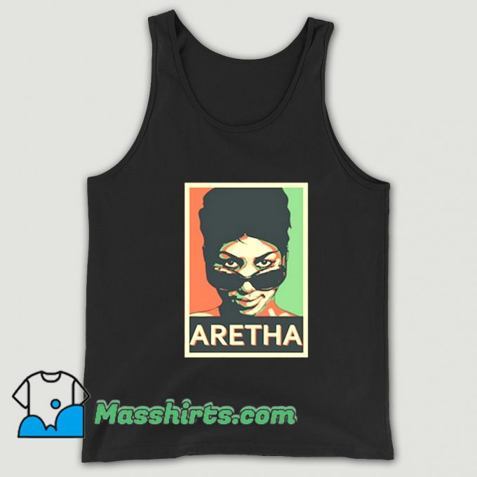 Vintage Shades Aretha Franklin Tank Top