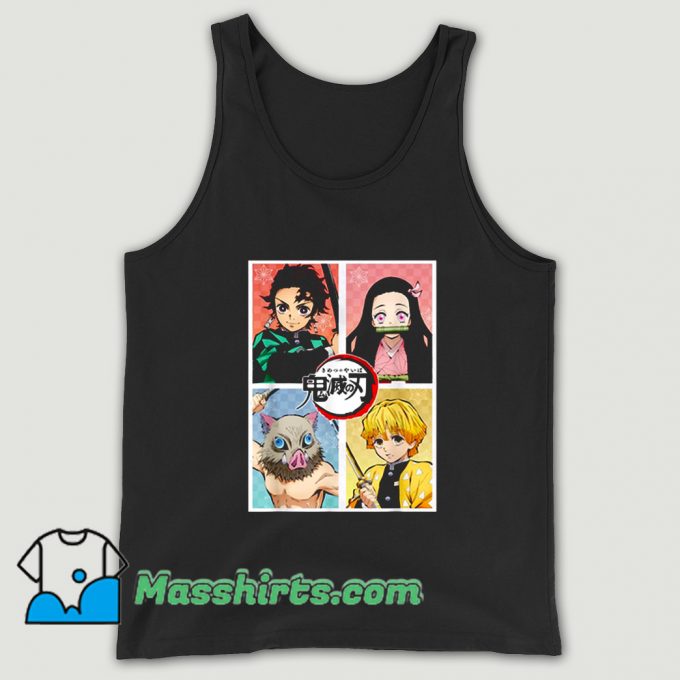 Funny Slayer Demon Anime Demonically Tank Top