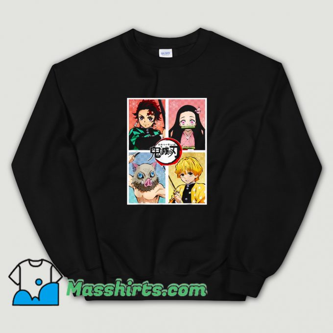 Cool Slayer Demon Anime Sweatshirt