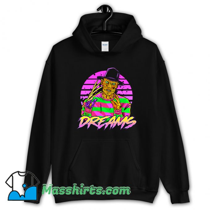 Synth Dreams Horror Hoodie Streetwear