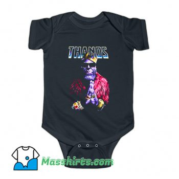 Vintage Thanos Rapper King Baby Onesie