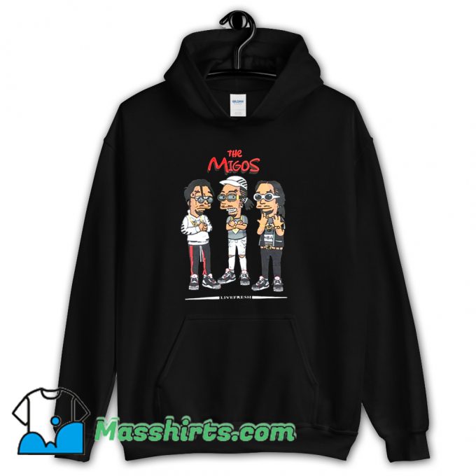 Cheap The Migos Wearing Glasses Hoodie Streetwear