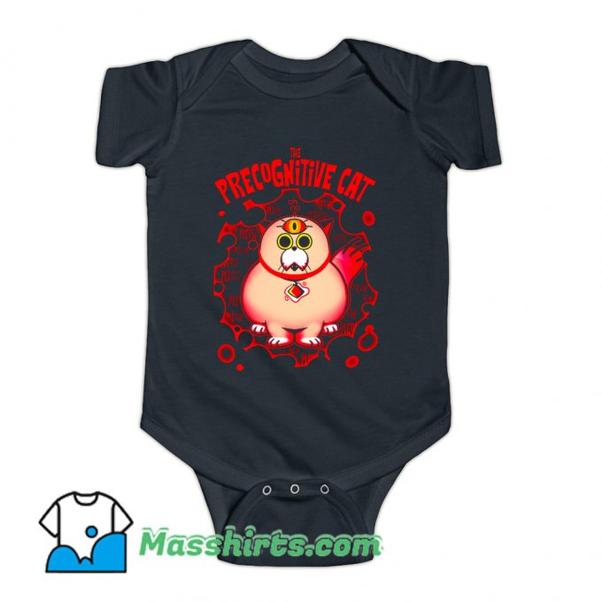 The Precognitive Cat Baby Onesie On Sale