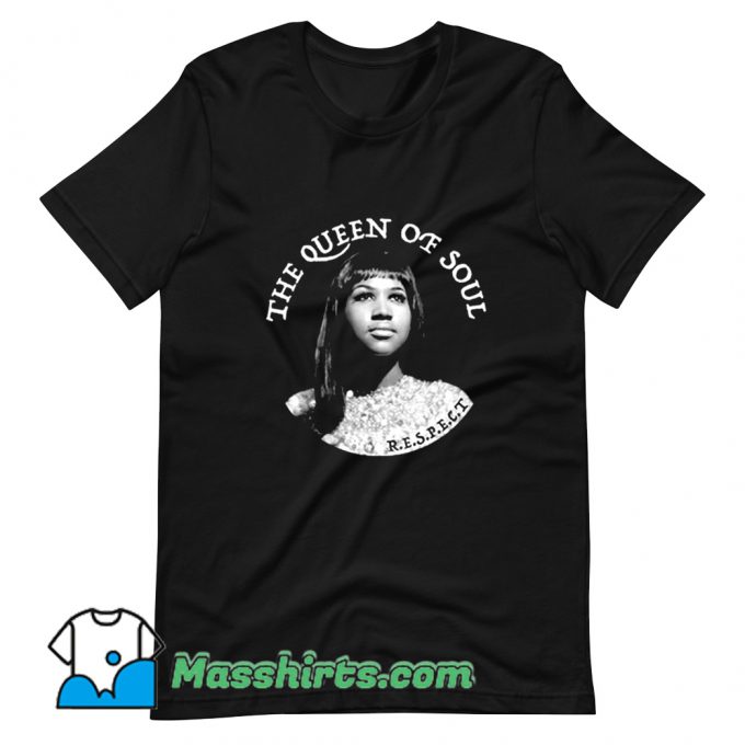 The Queen Of Soul Aretha Franklin T Shirt Design