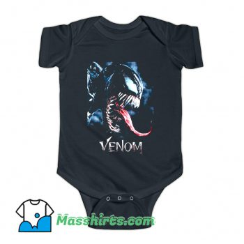 Tongue Out Poster Marvel Venom Baby Onesie