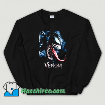 Tongue Out Poster Marvel Venom Sweatshirt On Sale