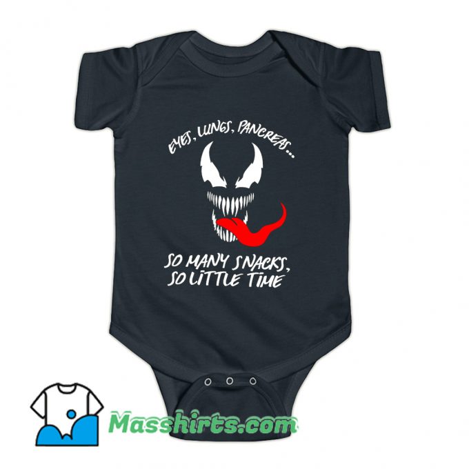 Venom Eyes Lungs Pancreas Baby Onesie