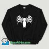 Vintage Venom Spider Man Logo Sweatshirt
