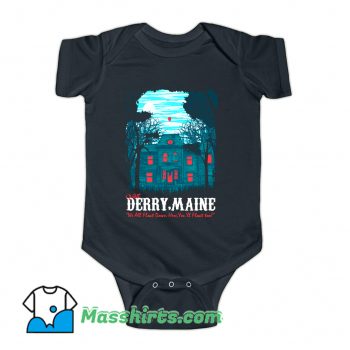Visit Derry Maine In A Haunted Old House Baby Onesie