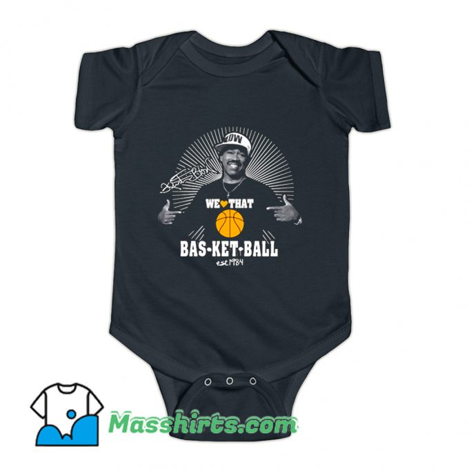 We Love That Basketball Kurtis Blow Baby Onesie