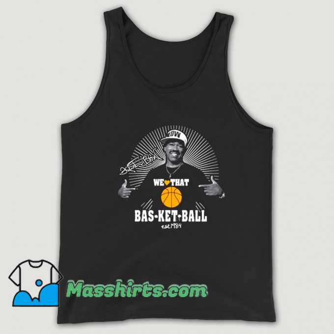 We Love That Basketball Kurtis Blow Tank Top