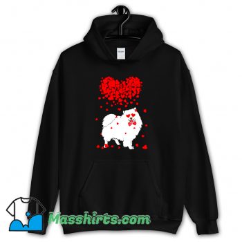 American Eskimo Dog Lover Valentine Classic Hoodie Streetwear