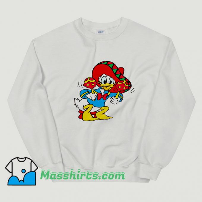 Awesome Mexican Donald Duck Sweatshirt