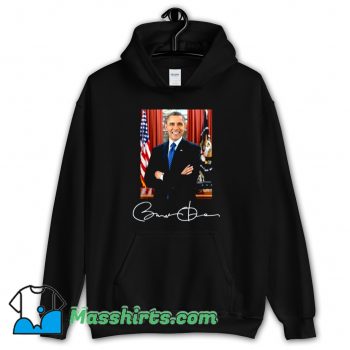 Barack Obama Signature Political Hoodie Streetwear