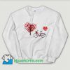 Bicycle Vogue Girl Korean Style Sweatshirt